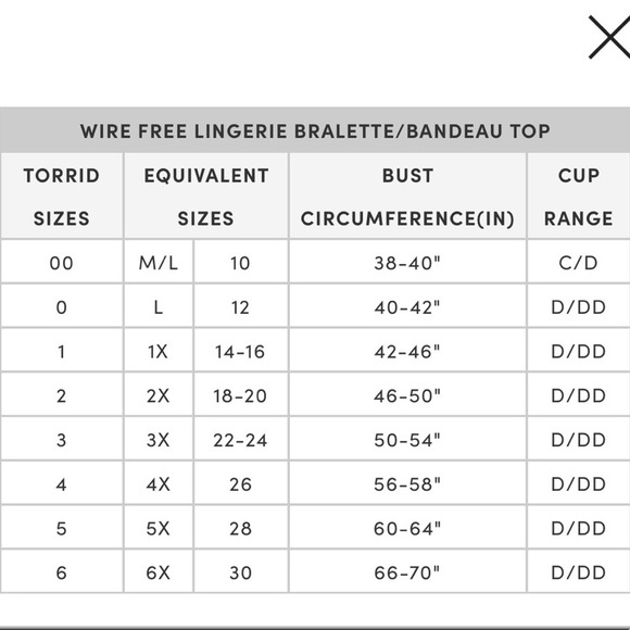 Torrid Bralette - Lace Racerback Burgundy 2X NWT - Picture 6 of 6